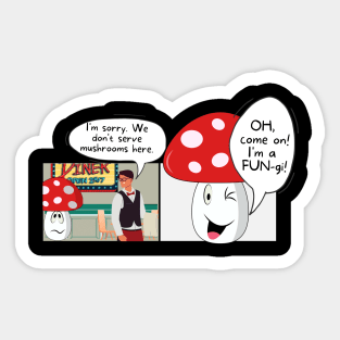 Fungi Sticker